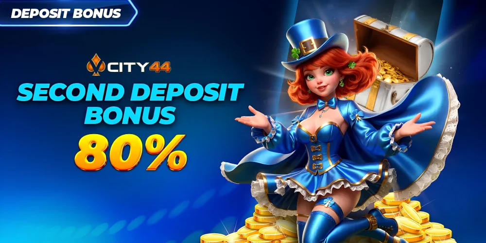 VCity44 - Second deposit bonus