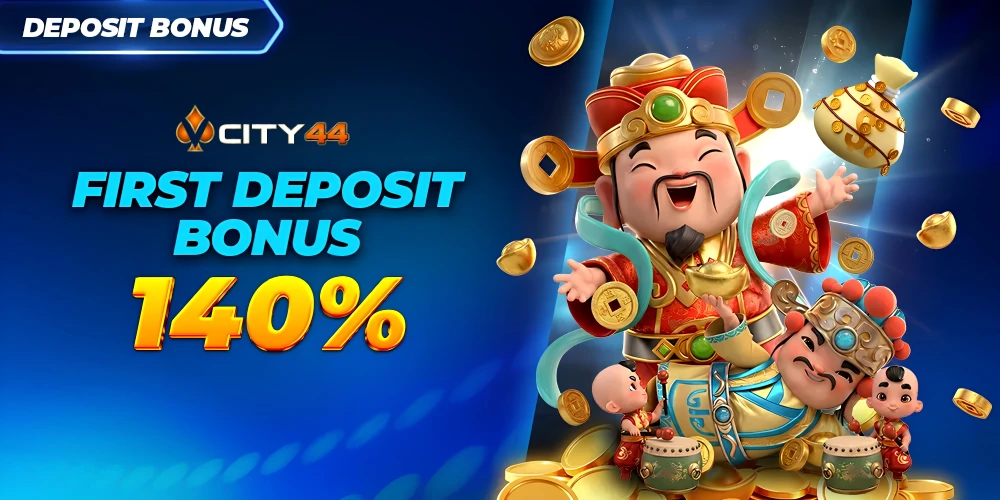 VCity44 - first desposit bonus